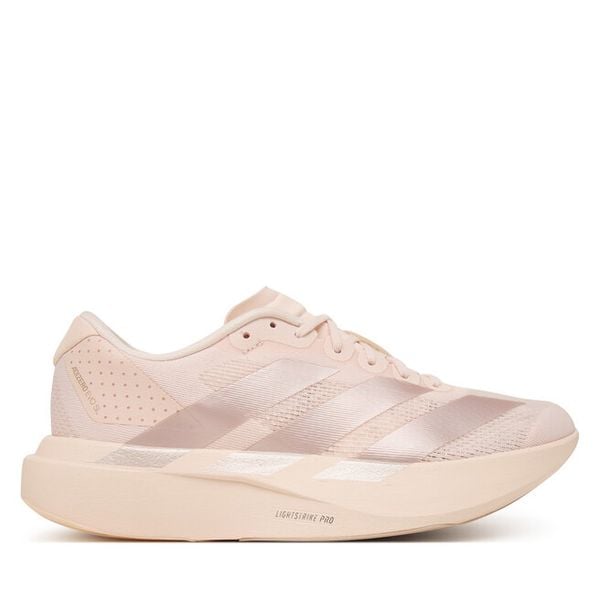 Buty do biegania adidas. Czerwone buty do biegania adidas, bez wzorów, bez zapięcia, do biegania. Za 649.99 zł.