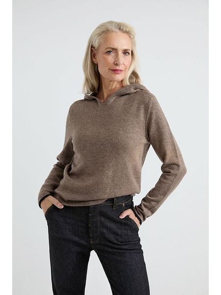 Josephine & Co Bluza "Allard" w kolorze brązowym rozmiar: XS. Brązowe bluzy Josephine & Co, xs, bez wzorów, bez ramiączek, z kapturem. Za 223.46 zł.