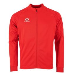 Bluza dresowa zapinana na zamek błyskawiczny Stanno Bolt. Czerwone bluzy STANNO, s, bez wzorów, z dresówki, bez ramiączek, bez kaptura. Za 258.50 zł.