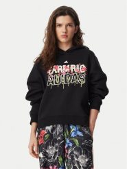 Adidas Bluza Farm Rio Hoodie KR0252 Czarny Regular Fit. Czarne bluzy adidas, s, bez wzorów, z bawełny, bez ramiączek, bez kaptura. Za 349.99 zł.