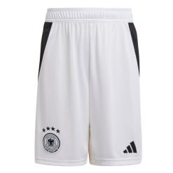 Szorty Germany 24 Home Kids. Białe szorty adidas, bez wzorów, z materiału, sportowe. Za 179.00 zł.