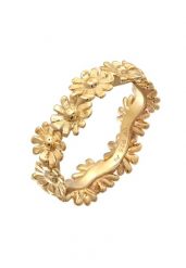 Elli Damska obrączka kwitnący kwiat Boho Look Trend w srebrze 925 Sterling Silver Pierścionki 1 ct Damski. Szare pierścionki Elli, srebrne. Za 378.99 zł.