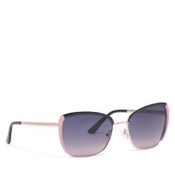 Okulary przeciwsłoneczne Guess. Żółte okulary przeciwsłoneczne Guess, z aplikacjami, złote. Za 539.99 zł.