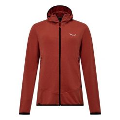 Kurtka z kapturem z konopi dla kobiet Salewa Agner. Brązowe kurtki Salewa, l, bez wzorów, z bawełny, z kapturem. Za 525.00 zł.