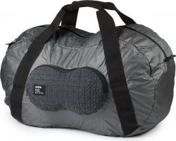 Torba Peanut Duffle duża szara składana. Brązowe torby podróżne Lexon, bez wzorów, duże. Za 229.00 zł.