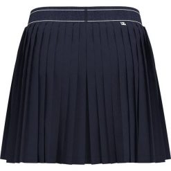 Damskie plisowane spódnico-spodenki Under Armour Drive. Białe szorty sportowe Under Armour, bez wzorów, z materiału, na golfa. Za 415.50 zł.