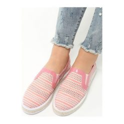 Różowe Espadryle Teardrops. Espadryle marki Born2be. Za 49.99 zł.