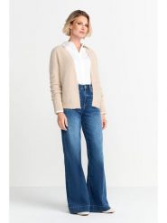 Rich & Royal Kardigan w kolorze beżowym rozmiar: S. Brązowe swetry Rich & Royal, s, bez wzorów, bez ramiączek. Za 212.80 zł.