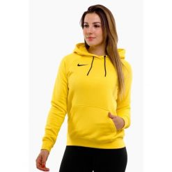 Bluza sportowa damska Nike Wmns Park 20 Fleece. Czarne bluzy z kapturem Nike, l, bez wzorów, z kapturem, na fitness i siłownię. W wyprzedaży za 211.00 zł.