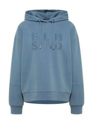 ELBSAND Bluza "Tonje" w kolorze niebieskim rozmiar: M. Niebieskie bluzy ELBSAND, m, bez wzorów, z kapturem. Za 183.03 zł.