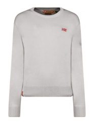 Geographical Norway Sweter w kolorze szarym rozmiar: S. Szare swetry Geographical Norway, s, bez wzorów, bez ramiączek. Za 97.05 zł.