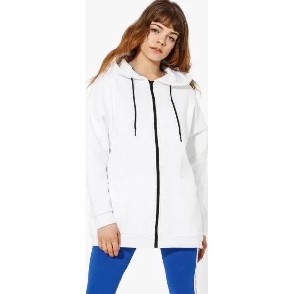 Confront Bluza Nonsense Hoody , biały, rozmiar S. Białe bluzy Confront, s, bez wzorów, z bawełny, bez ramiączek, bez kaptura. W wyprzedaży za 79.99 zł.