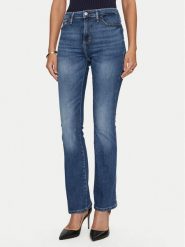 Guess Jeansy W4YA0L D5926 Granatowy Flare Fit. Niebieskie jeansy Guess, l, z aplikacjami, z bawełny. Za 309.99 zł.