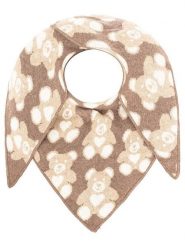 Zwillingsherz Chusta trójkątna w kolorze beżowo-brązowym z dodatkiem wełny - 185 x 90 cm rozmiar: onesize. Brązowe chusty Zwillingsherz, bez wzorów, z materiału. Za 196.70 zł.