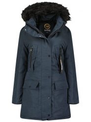 Maison Montaigne Parka "Cormai" w kolorze granatowym rozmiar: S. Niebieskie płaszcze Maison Montaigne, s, bez wzorów, bez kaptura. Za 366.28 zł.