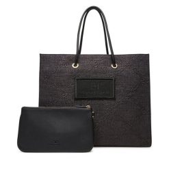 Torebka Elisabetta Franchi. Czarne torebki klasyczne Elisabetta Franchi, bez wzorów, klasyczne, bez dodatków. Za 1,139.00 zł.