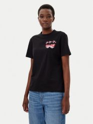HUGO T-Shirt Damacia_5 50540237 Czarny Regular Fit. Czarne t-shirty Hugo, xl, bez wzorów, z bawełny, bez kołnierzyka, bez ramiączek. Za 179.99 zł.