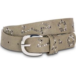 Pasek bonprix oliwkowo-srebrny. Paski marki bonprix. Za 44.99 zł.