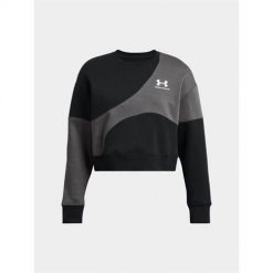Bluza sportowa damska Under Armour 1382721001. Czarne bluzy bez kaptura Under Armour, xl, bez wzorów, bez kaptura. Za 373.00 zł.