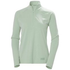 Bluza damska z zamkiem 1/2 Helly Hansen Tyri. Zielone bluzy Helly Hansen, bez wzorów, bez ramiączek, bez kaptura. Za 355.00 zł.