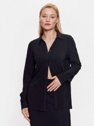 Max Mara Leisure Koszula Paio 2339560134 Czarny Regular Fit. Czarne koszule Max Mara Leisure, m, bez wzorów, z syntetyku, bez kołnierzyka, bez ramiączek. Za 509.99 zł.