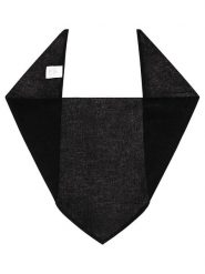 Zwillingsherz Kaszmirowa chusta trójkątna w kolorze czarnym - 84 x 34 cm rozmiar: onesize. Czarne chusty Zwillingsherz, bez wzorów, z kaszmiru. Za 174.95 zł.