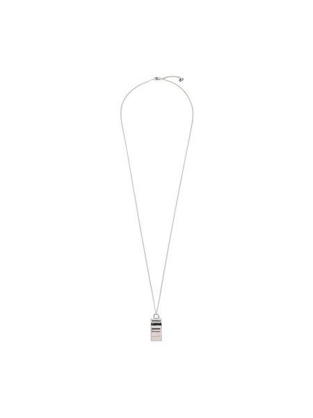 Zadig & Voltaire Naszyjnik Whistle Necklace OWJW00034 Srebrny. Szare naszyjniki Zadig & Voltaire, z syntetyku, srebrne. Za 529.99 zł.