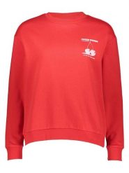 JDY Bluza "Nanna" w kolorze czerwonym rozmiar: L. Czerwone bluzy bez kaptura JDY, l, bez wzorów, bez kaptura. Za 83.81 zł.