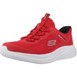 Buty SKECHERS BOUNDER PRO Czerwony. Czerwone buty trekkingowe Skechers, z syntetyku, bez zapięcia. Za 216.99 zł.