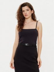 JOOP! Top 30042651 Czarny Slim Fit. Czarne topy Joop!, bez wzorów, z bawełny, bez kołnierzyka, bez ramiączek. Za 89.99 zł.