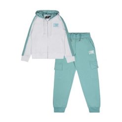 Bluza z bawełna z kaptur na czas wolny na co dzień. Białe bluzy LEONE 1947 APPAREL, bez wzorów, z bawełny, bez kaptura, na fitness i siłownię. W wyprzedaży za 112.15 zł.