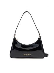 Valentino Torebka Kelly VBS90513VER Czarny. Czarne torebki klasyczne Valentino, bez wzorów, ze skóry, bez dodatków. Za 359.99 zł.