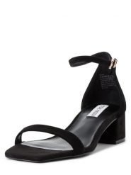 Steve Madden Sandały - Gena Kobiety Tekstylia czarny, 40. Czarne sandały Steve Madden, bez wzorów, eleganckie, bez obcasa, bez zapięcia. Za 599.95 zł.