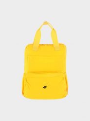 4F Plecak miejski (21 L) z kieszenią na laptop - żółty Uniwersalny. Żółte plecaki 4f, bez wzorów, z syntetyku, bez dodatków. W wyprzedaży za 39.99 zł.