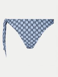KARL LAGERFELD Dół od bikini A1W46042 Błękitny. Niebieskie bikini KARL LAGERFELD, bez wzorów, z syntetyku. Za 169.99 zł.