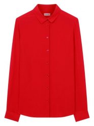 Seidensticker Koszula - Regular fit - w kolorze czerwonym rozmiar: 42. Różowe koszule Seidensticker, bez wzorów, z wiskozy, bez kołnierzyka, bez ramiączek. Za 150.45 zł.