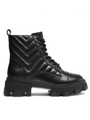 Aldo Trapery Montrose 13672201 Czarny. Czarne traperki Aldo, bez wzorów, ze skóry, bez obcasa, bez zapięcia. Za 749.99 zł.