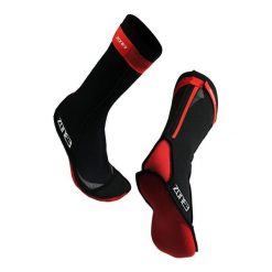 Skarpety neoprenowe ZONE3. Czarne skarpetki ZONE3, bez wzorów, z neoprenu. Za 119.99 zł.