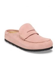 Birkenstock Skórzane mokasyny "Naples Wrapped" w kolorze jasnoróżowym rozmiar: 39. Różowe mokasyny Birkenstock, bez wzorów, ze skóry. Za 600.95 zł.