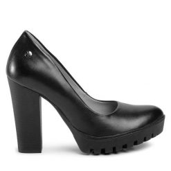 Czółenka Maciejka. Czarne czółenka Maciejka, bez wzorów, bez obcasa, bez zapięcia. Za 239.99 zł.