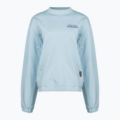 Bluza damska Napapijri B-Keith C. Niebieskie bluzy Napapijri, s, bez wzorów, casualowe, bez ramiączek, bez kaptura. Za 389.99 zł.