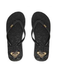 Roxy Japonki CEOWB-SS25-3C021 Czarny. Czarne japonki Roxy, bez wzorów, z syntetyku. Za 69.99 zł.