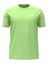 Under Armour Koszulka "Sport Style" w kolorze zielonym rozmiar: M. Zielone t-shirty sportowe Under Armour, m, bez wzorów, z bawełny, bez ramiączek. Za 40.95 zł.