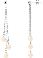 Pearline Srebrne kolczyki-wkrętki z perłami rozmiar: onesize. Różowe kolczyki Pearline, z perłą, srebrne. Za 217.99 zł.