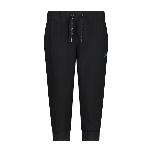 Legging kobieta CMP 3/4. Czarne szorty CMP, bez wzorów, sportowe. W wyprzedaży za 139.99 zł.