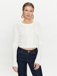 Guess Sweter Adaline W4GR08 Z2U00 Écru Regular Fit. Swetry Guess, m, z aplikacjami, z syntetyku, bez ramiączek. Za 239.99 zł.