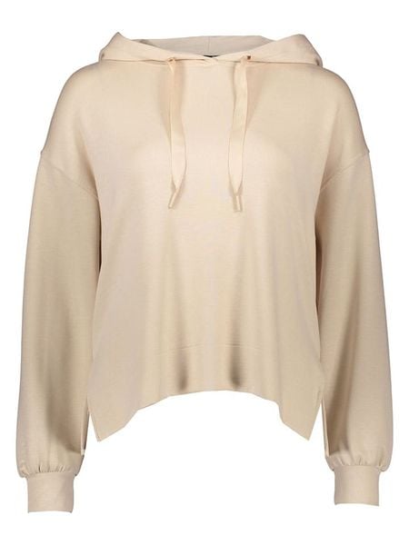 Vero Moda Bluza w kolorze beżowym rozmiar: S. Brązowe bluzy Vero Moda, s, bez wzorów, z kapturem. Za 82.95 zł.