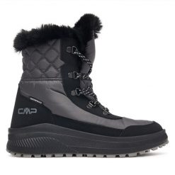 Śniegowce CMP. Szare śniegowce CMP, bez wzorów, bez zapięcia. Za 629.99 zł.