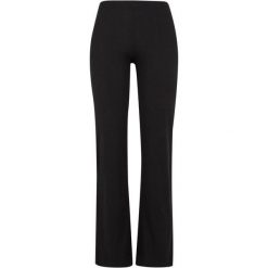 Spodnie damskie Urban Classics Rib. Czarne spodnie dresowe Urban Classics, bez wzorów, długie. Za 99.00 zł.