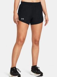 Under Armour Szorty "Fly By" w kolorze czarnym do biegania rozmiar: M. Czarne szorty sportowe Under Armour, bez wzorów, do biegania. Za 97.51 zł.